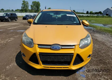 2012 Ford Focus Titanium from USA, damaged, VIN 1FAHP3J24CL153263